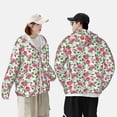 thumbnail image 5 of Fotbe Flower Men's Women's UPF 50+ Sun Protection Jacket Hooded Cooling Shirt with Pockets Hiking Outdoor Performance-, 5 of 8