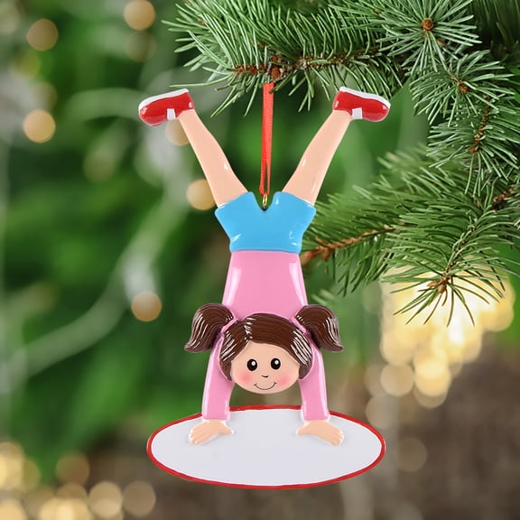Maxora Personalized Sport Ornament Customized Christmas Ornament Handstand Free Customize