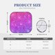 thumbnail image 3 of Fotbe Purple Glitter Juego de 2 Piezas de Parasoles para Parabrisas | Bloqueador Solar para Auto | Accesorios Plegables para Protección Solar Interior-Medium, 3 of 6