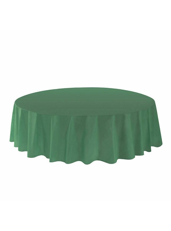 Round Plastic Tablecloths in Plastic Tablecloths