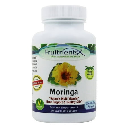 FruitrientsX - Moringa Plant Source Calcium - 60 Vegetarian