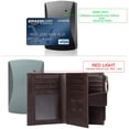 thumbnail image 7 of FALAN MULE Minimalist Wallet for Men Leather RFID Blocking Coin Purse Bifold Card Holder, 7 of 7