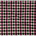 thumbnail image 4 of oneOone Cotton Poplin Twill Fuschia Pink Fabric Argyle Check Sewing Material Print Fabric By The Yard 56 Inch Wide, 4 of 4