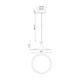 thumbnail image 6 of Alora Lighting Pd418012-Unv Issa 12" Wide 3000K Mini Pendant - Black, 6 of 7