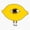 1pcs, variant on Cyclops Lemon Er, Phone Decal Water Bottle Stickers Car Decals, Funny Birthday Gift
