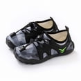thumbnail image 2 of JAJAHO Kids Water Barefoot Shoes Summer Beach Sneakers Breathable Quick Dry Hiking Lace-Up Shoes For Boys Girls 3-7Y, 2 of 3