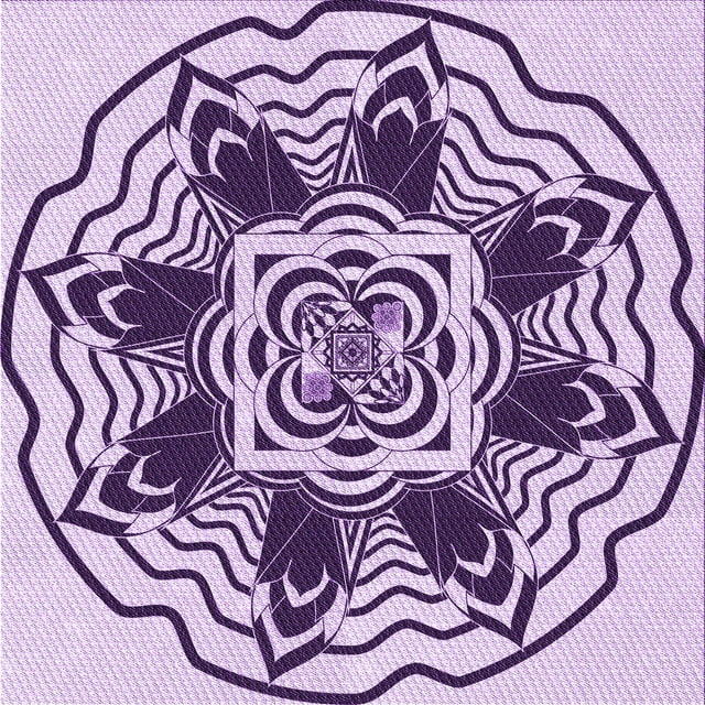 Ahgly Company Machine Washable Indoor Square Transitional Blossom Pink Area Rugs, 4' Square