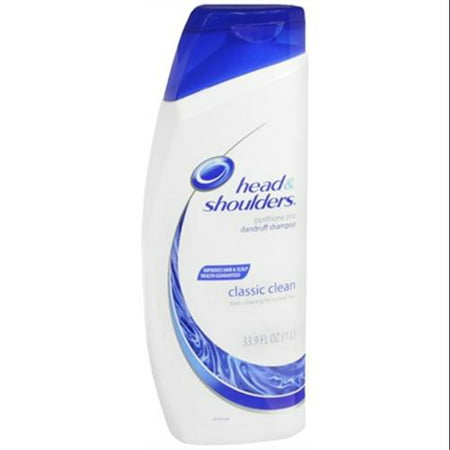 head & shoulders Classic Clean Shampooing 33,90 oz (Pack de 3)