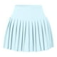 thumbnail image 4 of Falda plisada de tenis para mujer con pantalones cortos: falda pantalón deportiva, para correr, con bolsillos, cintura elástica, varias tallas, 4 of 5