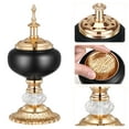 thumbnail image 4 of OFFIGAM Decorative Iron Incense Burner Ornament for Office and Party Ambiance, 4 of 10
