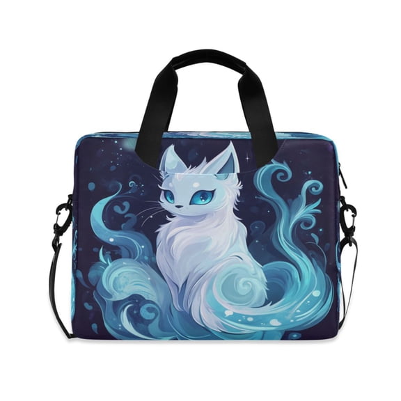 Laptop Bag Laptop Briefcase 15.7 x 3 x 11.8 Inches Laptop Bag Briefcases Laptop Storage Travel Laptop Bag Work Laptop Bag A Cartoon Fox
