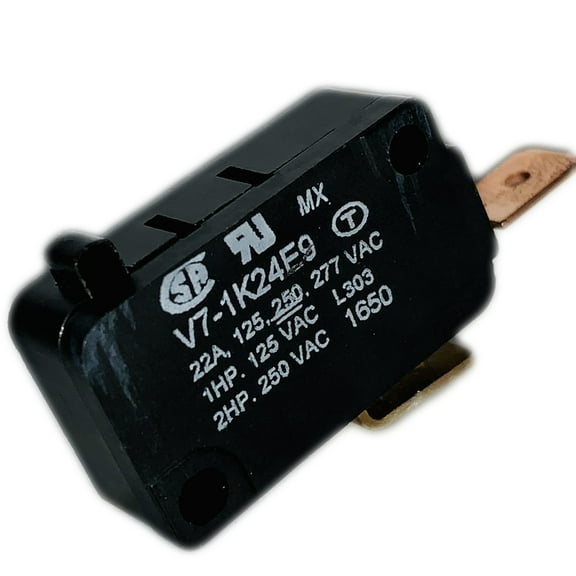 V7-1K24E9 Basic Snap Action Switches Basic Sw SPNO 22 A 125
