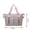 thumbnail image 3 of Vrorvz Sac de Sport et de Voyage Extensible Grande Capacité Léger avec Séparation Sec Humide pour Week-Ends Valise d'Avion Compatible, 3 of 8