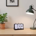 thumbnail image 4 of BESTYASH Black Metal Perpetual Calendar Frame Decorative Calendar for Desktop Use, 4 of 8
