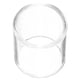 thumbnail image 1 of 28mm Glass Finger Slide Bar Diapositivas de guitarra eléctrica para Country Jazz Blues Guitarra acústica Cuerdas Instrumento Parte Accesorios R28 (Blanco), 1 of 5