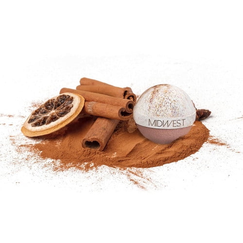Buns of Cinnamon Luxury Bath Bombs -Set of 10 - Extra Large - 4.5oz