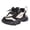 Black, variant on Otqutp Running Shoes for Boys Girls Lace-Up Athletic Chunky Casual Sneakers Non-Slip Gym Walking Sports Performance Shoes