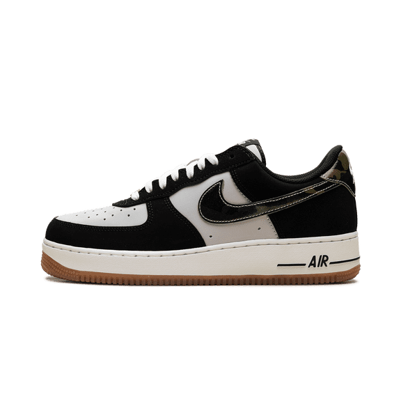 NIKE MENS Air Force 1 Low '07 LV8 "Black Patent Camo Swoosh" HQ1967 100 HQ1967 100 from Stadium Goods