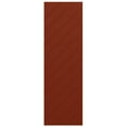 thumbnail image 2 of Ekena Millwork 18"W x 43"H True Fit PVC Diagonal Slat Modern Style Fixed Mount Shutters, Pepper Red (Per Pair - Hardware Not Included), 2 of 8