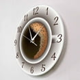 thumbnail image 4 of Coffee Cup Wall Clocks 30cm for Living Room Accurate Weight, 4 of 7