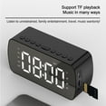 thumbnail image 3 of XGFHYJEH Alarm Clocks for Bedroom, Digital Alarm Clock, Alarm Clocks with Large Numbers, Small Bedside Tabletop Clock with Large LED Display & Wireless Bluetooth Speaker, 3 of 7