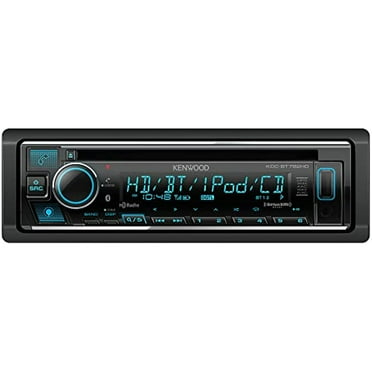 KENWOOD KDC-BT35 1-DIN Car Stereo with CD Player, Bluetooth, Front USB ...