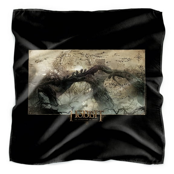 The Hobbit Epic Journey Bandana (21 in x 21 in)