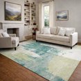 thumbnail image 6 of Addison Rugs Mayfield Premium Machine Washable Contemporary Abstract Aloe Rectangle Rug, 8' x 10', 6 of 6