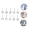 thumbnail image 4 of AURARMLET 10Pcs Multi Functional White Sticky Hooks for Home Office Kitchen Hanging Accessories, 4 of 7