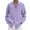 A-Purple147, variant on FINALGANG Men Versatile Shirt Solid Color Long Sleeve Turndown Collar Buttons Down Shirts Cotton Linen Top Relaxed Fit Activewear