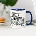 thumbnail image 3 of CafePress - Motorcycle Mug - 11 oz Ceramic Mug - Novelty Coffee Tea Cup, 3 of 4