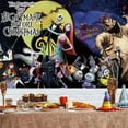 thumbnail image 3 of Night Before Christmas Backdrop Banner Party Supplies Post Birthday Decorations Background for Photography Taspestry, 3 of 7