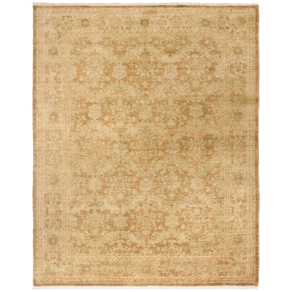 Safavieh Couture Hand-knotted Polonaise Cecilija Traditional Oriental Wool Rug with Fringe Pistachio 8' x 10' 8' x 10'