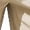 Khaki, variant on FRSASU Mens Linen Shorts Casual Summer Beach Shorts Elastic Waist Drawstring Cargo Pants with Multiple Pockets White
