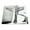 Color:Silver plating, variant on Game Console Hard Shell Panel with Cooling Vent for PS5 Slim Disc Edition Host Faceplate Cover Replacement Accessories