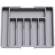 thumbnail image 1 of Cutlery Drawer Organiser Expandable Utensil Tray for Kitchen, Adjustable Silverware and Flatware Holder, 1 of 5