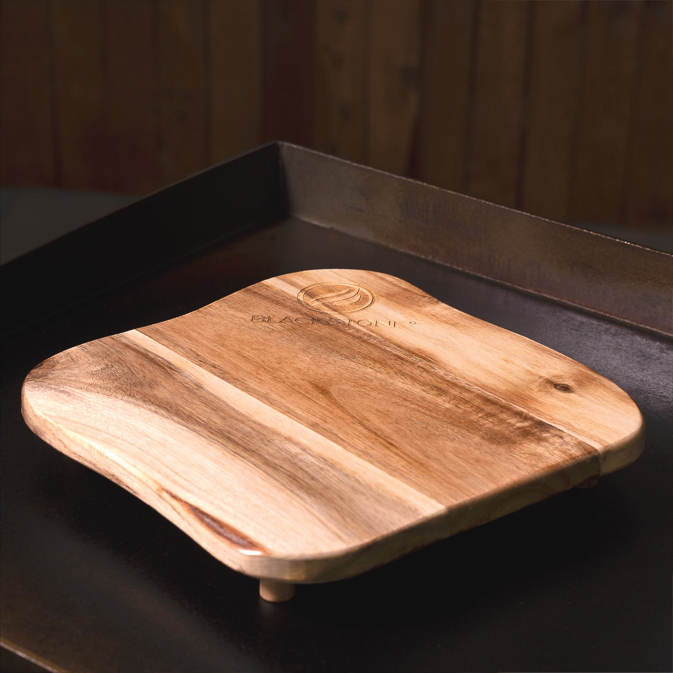 Blackstone Acacia Wood Cutting Board for Use Directly on Griddle Top