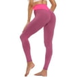 thumbnail image 6 of FUTATA High Waist Yoga Tights For Women Tummy Control Workout Running Yoga Pants Elastic Waistband Quick-Drying Active Athletic Pants Sweatpants Joggers, 6 of 6