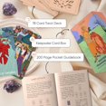 thumbnail image 3 of XINQIHANG Feminine Tarot Card Deck-Borderless Tarot Deck-Tarot Cards with Guide Book for Beginners Tarot Cards Set-Tarot Card Set-Beginner Tarot Deck Cards by, 3 of 7
