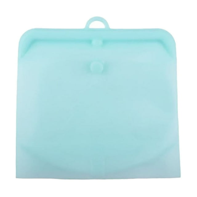 Sacs à Fermeture Harpily Réutilisables en Silicone, Sac de Rangement pour Aliments, Sac à Sandwich, Sac de Congélation Scellé, Collation Liquide, Lunch, Fruits, Produits Frais / Meilleur Sac de Rangement et de Cuisson (1 Pce)