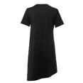 thumbnail image 3 of Sngxgn T-Shirt Crewneck Tee, Classic Fit T-Shirt for Women(Black,XL), 3 of 4