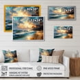 thumbnail image 4 of Designart "Green And Blue Coastal Escapes" Beach Wall Decor, 4 of 5