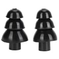thumbnail image 2 of Silicone Earplug,Black Ear Plugs Reusable Earplug Ear Care Accessory High-End Performance, 2 of 8