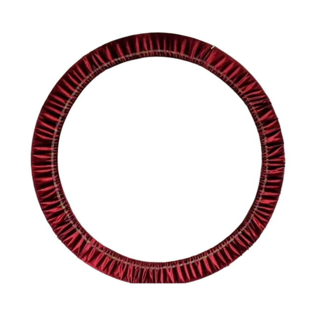 Funda Anillo Gimnasia Rítmica Protector Elástico Portátil Resistente a Rasguños de Terciopelo Adecuado para Entrenamiento Deportivo Almacenamiento M