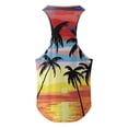 thumbnail image 4 of Mens Summer Surf Beach Tank Top Large Size Casual Breathable Sleeveless Top Loose Print Tank Top Man Shirt S, 4 of 5