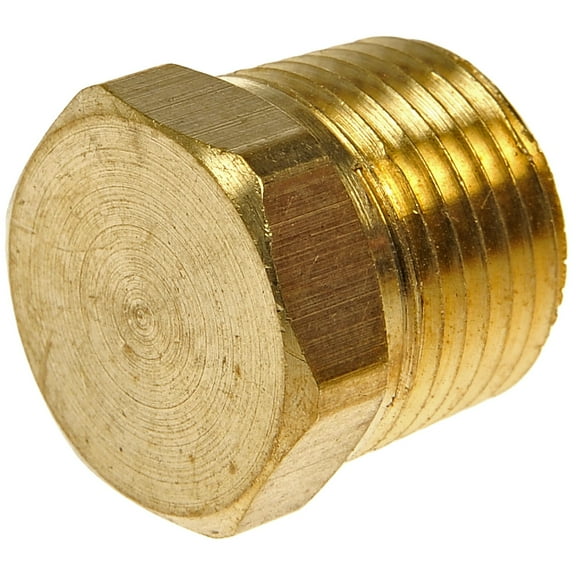 Dorman 785-424D Brass Pipe Plug - Hex Head - 3/8 In. MNPT