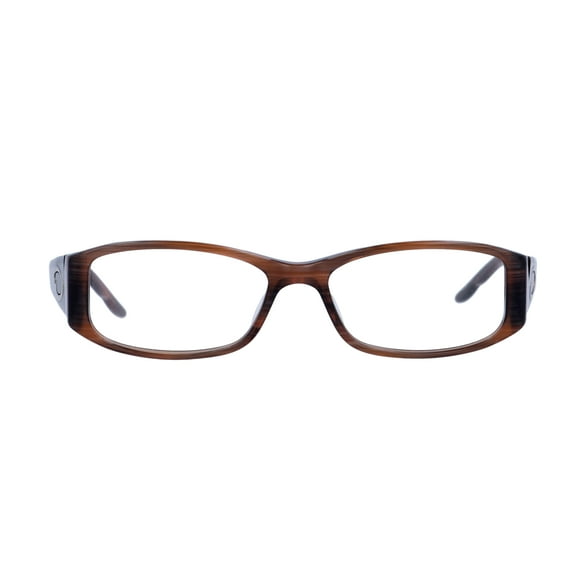 Oscar Women's OSL702 Round Prescription Eyeglasses with Case, Brown