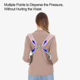 thumbnail image 4 of El abrigo del portabebés, portabebés ata con correas el abrigo ergonómico del bebé de las manos libres, 4 of 5