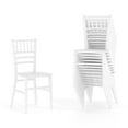 thumbnail image 2 of Emma + Oliver 10 Pack Child’s All Occasion White Resin Chiavari Chair for Home or Home Based Rental Business, 2 of 12