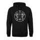 thumbnail image 1 of Grindstore - Sudadera Ram Skull Pentagrama para Hombre (Negro), 1 of 3